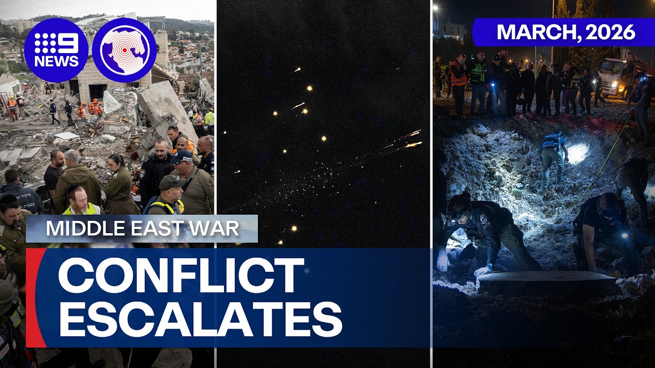 Strikes and counterstrikes shake the Middle East | 9 News Australia