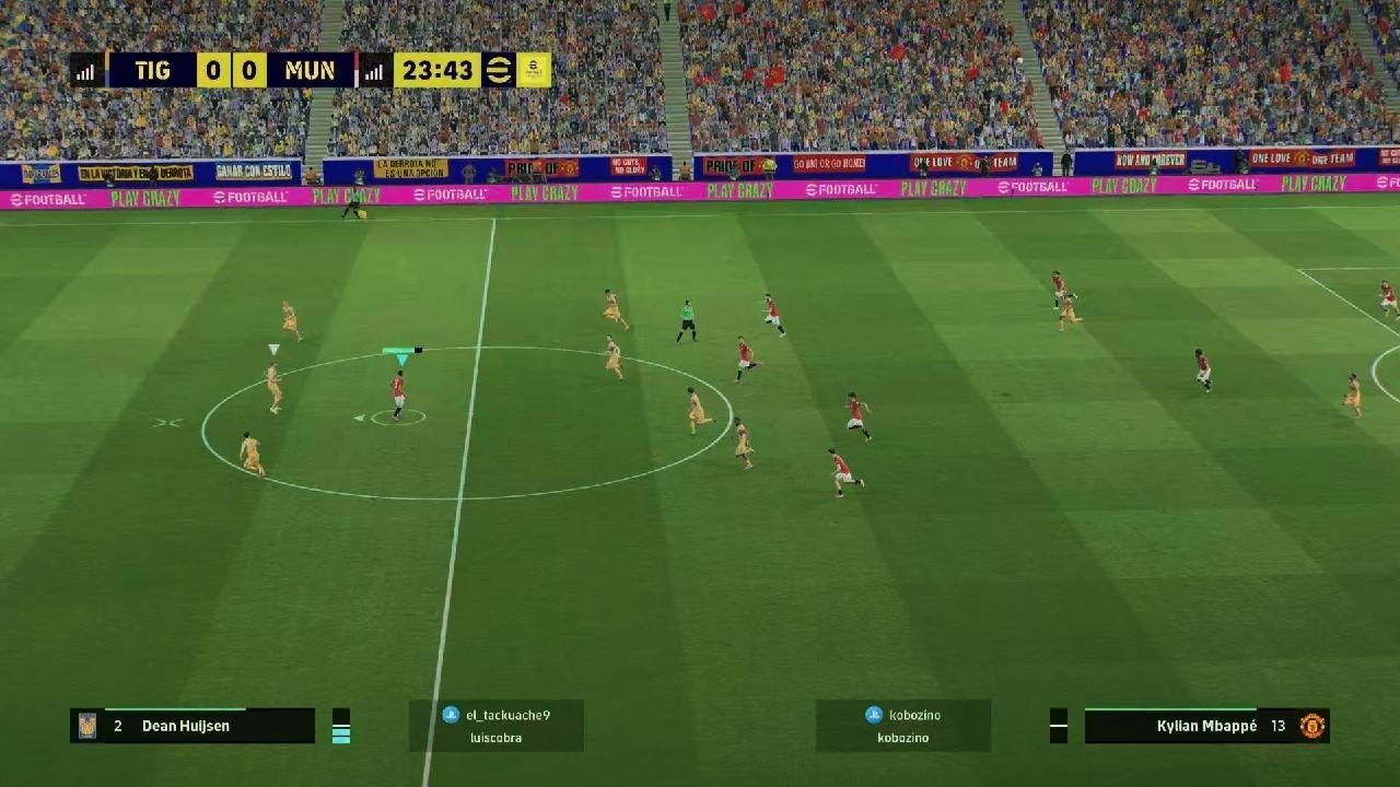 Desire Doue punish Tigres with 1-2 with Mbappe PES 26 online challenge