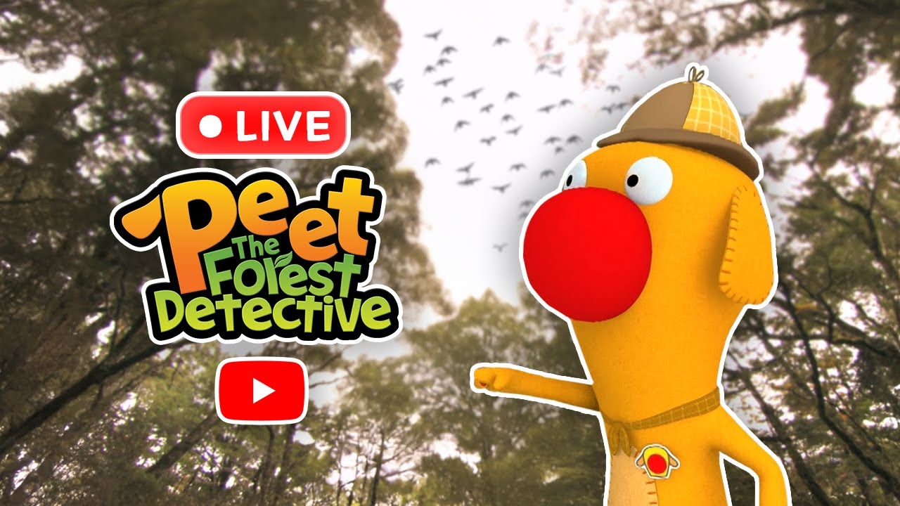 🔴 NEW Peet the Forest Detective LIVE STREAM #live #new #animals