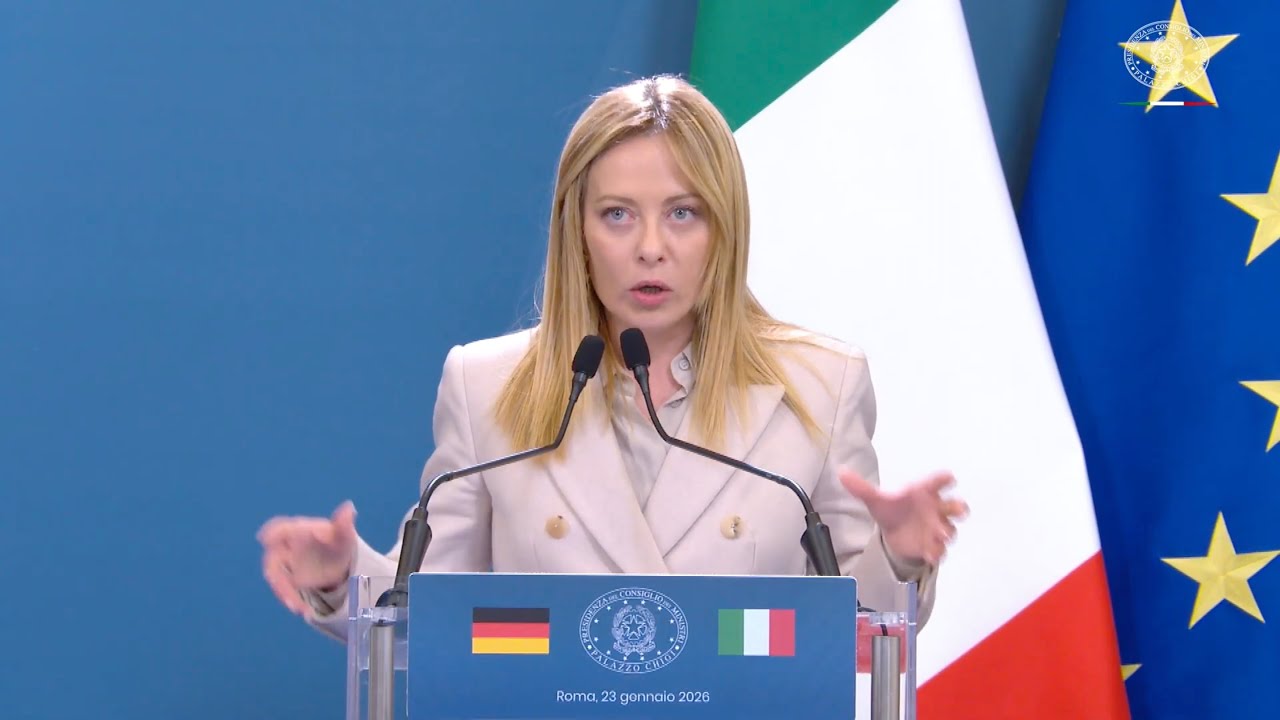 DICHIARAZIONI DI GIORGIA MELONI E FRIEDRICH MERZ DAL VERTICE ITALIA–GERMANIA A VILLA DORIA PAMPHILJ
