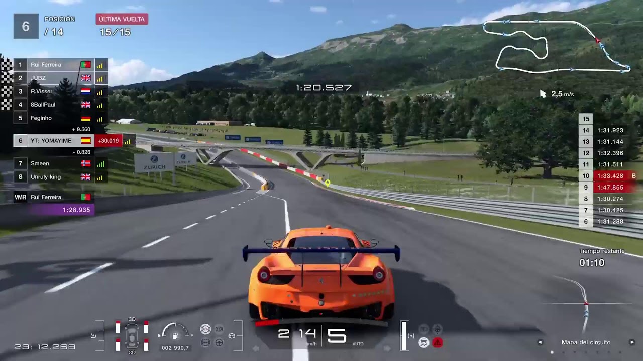 Gran Turismo 7 - Manufacturers Cup in Depp Forest Raceway with Ferrari 458 Sesion de mañana