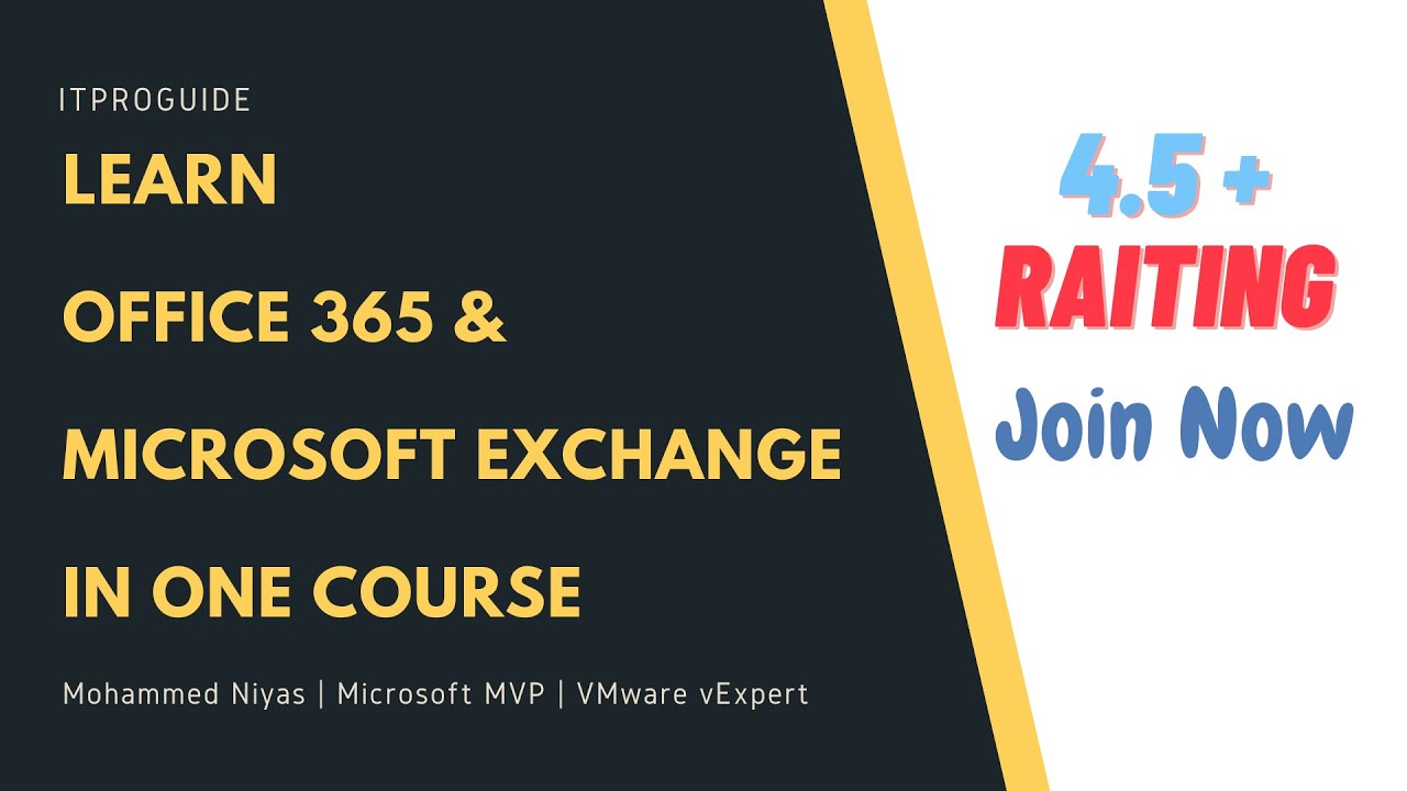 Learn Microsoft Exchange Server and Hybrid, Office 365 & DAG