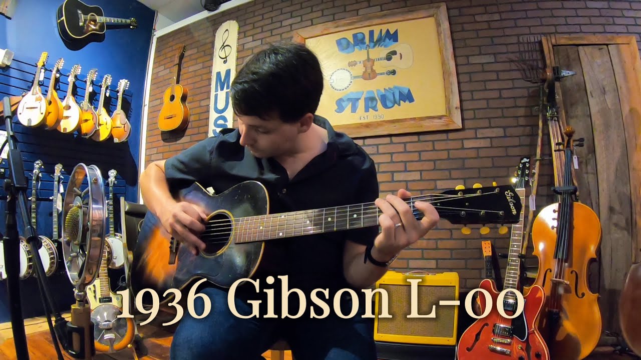 Down in the Willow Garden – Jack Dunlap on a 1936 Gibson L-00