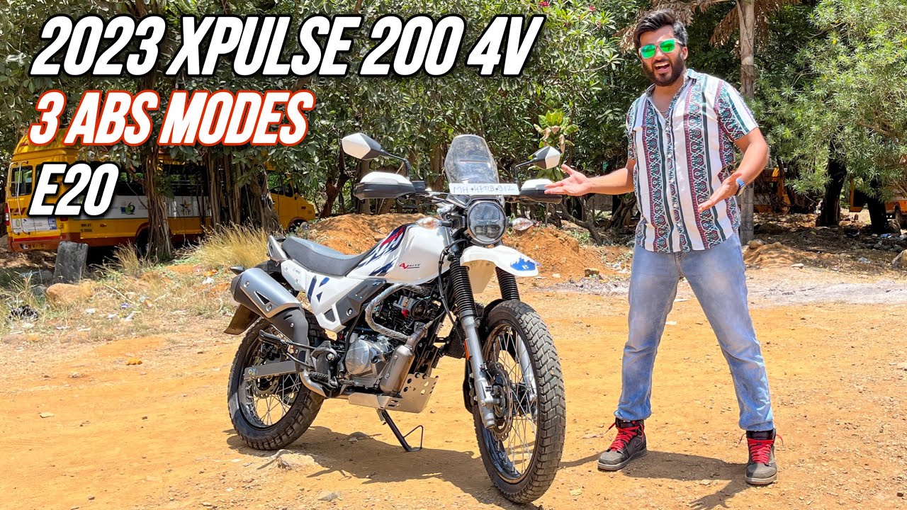 Finally 🔥😍 2023 Hero Xpulse 200 4v ABS Modes - E20 OBD2 BS7 - Full Ride Review 🔥