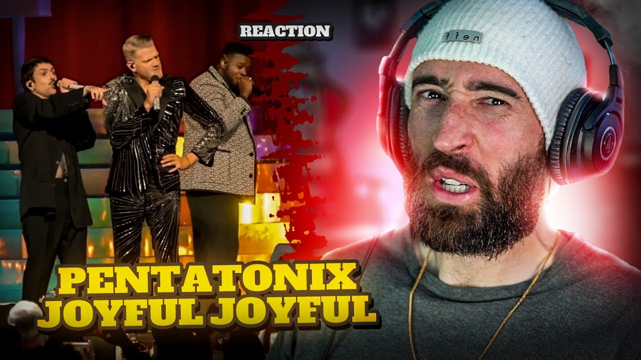 PENTATONIX - JOYFUL JOYFUL LIVE [RAPPER REACTION]