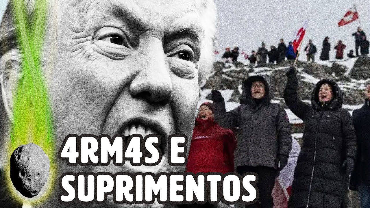 GOVERNO DA GROENLÂNDIA MANDA POPULAÇÃO SE PREPARAR PARA ATAQUE DE TRUMP | PLANTÃO