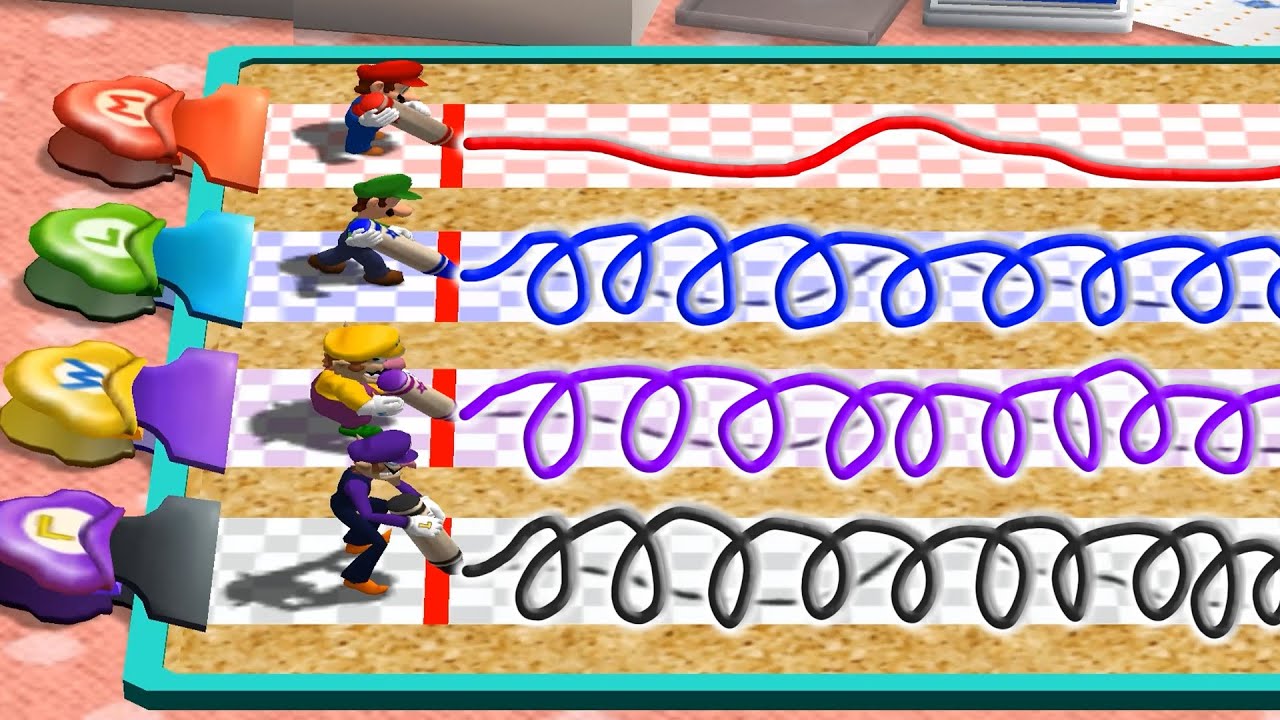 マリオvsルイージvsワリオvsワルイージ【マリオパーティ4】