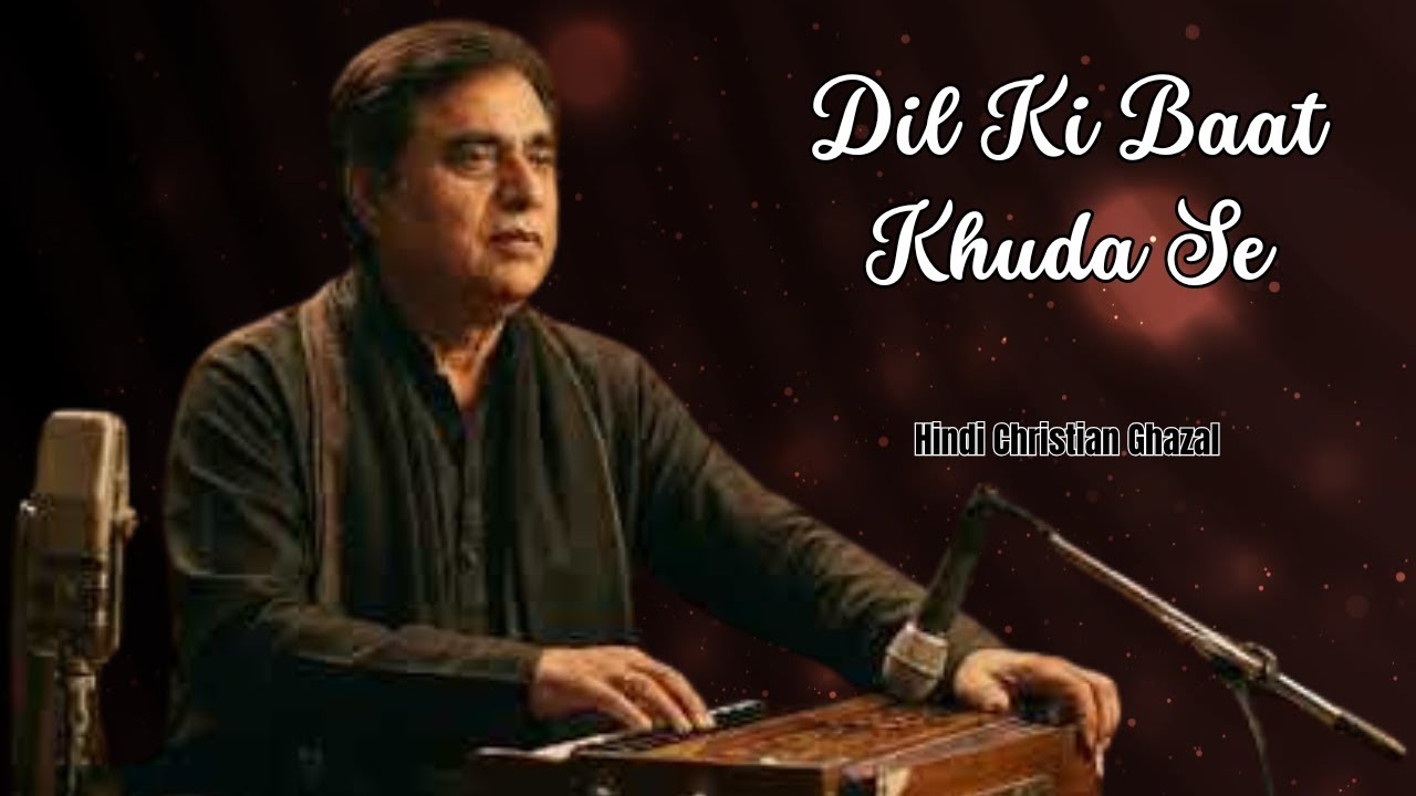 ✨ दिल की बात ख़ुदा से | Hindi Christian Ghazal on Faith & Prayer Worship Song 🕊️