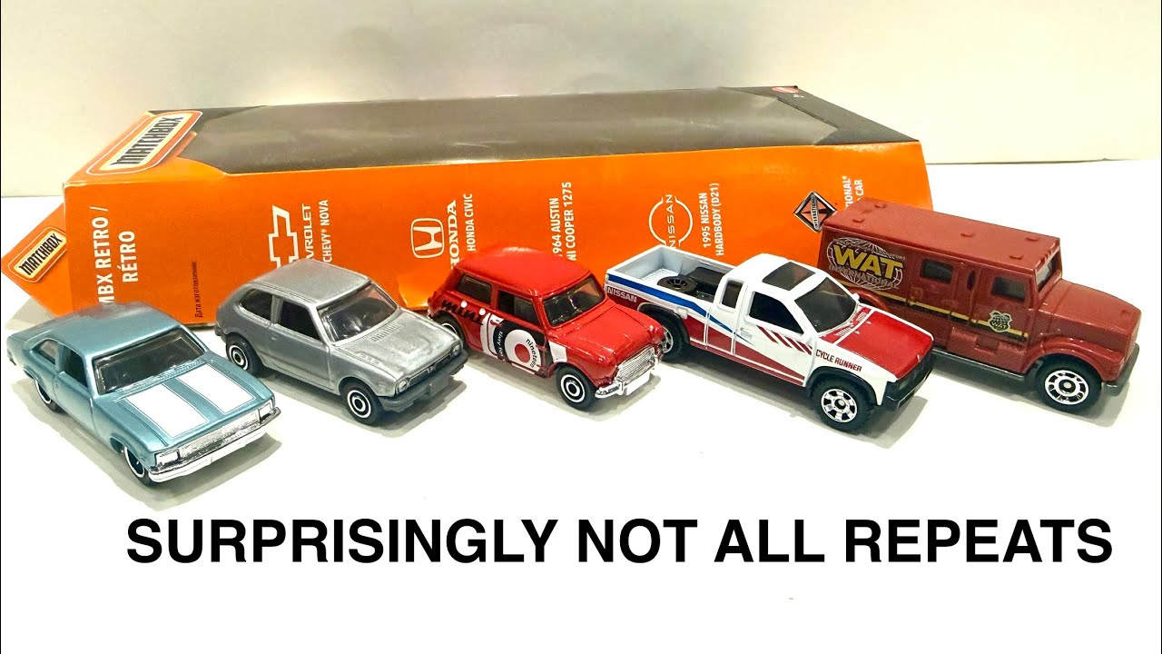 2026 Matchbox Retro MBX 5 Pack Showcase
