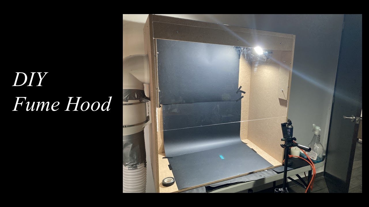 Cheap, Easy, DIY, Home made Fume Hood