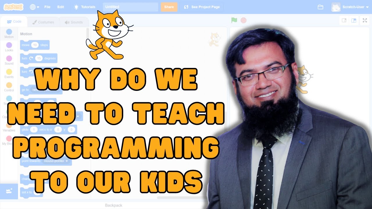 Why Do We Need to Teach Programming to Our Kids | Scratch Tutorial in Hindi/Urdu | The Smart School