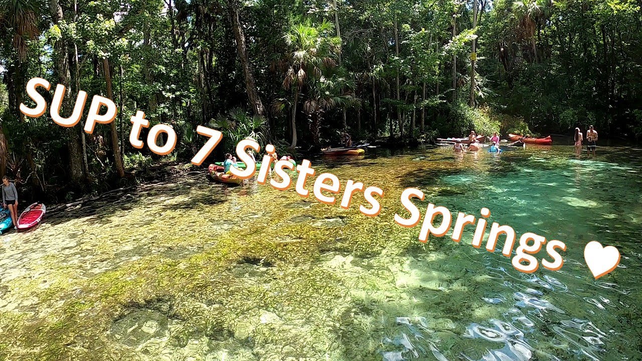 🌊 SUP Adventure: Chaz River to 7 Sisters Springs | Crystal Clear Waters 🏞️
