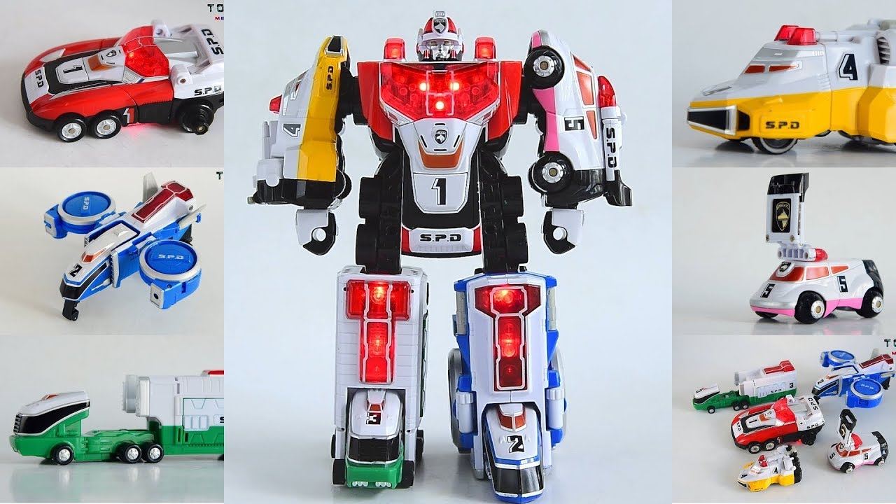 [TMT][569] DX Dekaranger Robo! DXデカレンジャーロボ! Tokusou Sentai Dekaranger! 特捜戦隊デカレンジャー! (60fps)