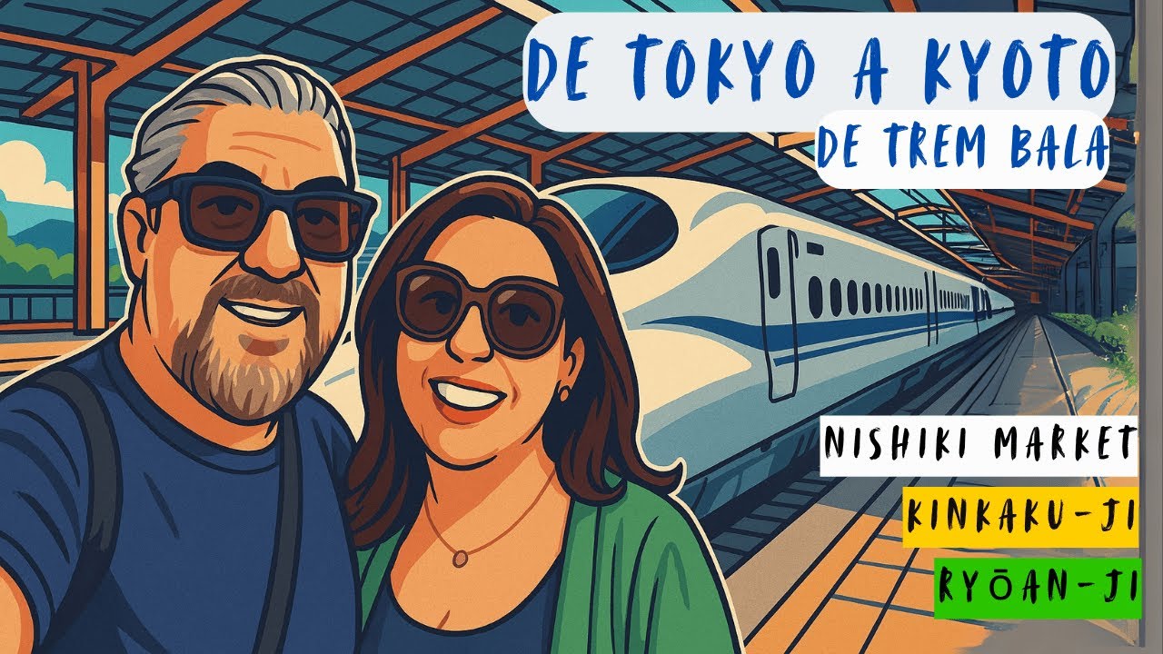 De Tokyo a Kyoto de trem bala