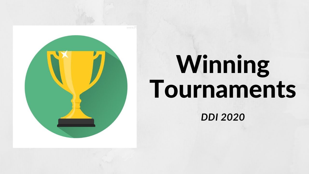 DDI 2020 - Winning Tournaments Elective - Gray