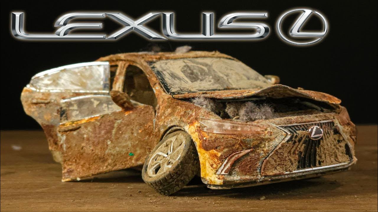 Restoration Abandoned Lexus ES 300h Luxury - Restoration car toy