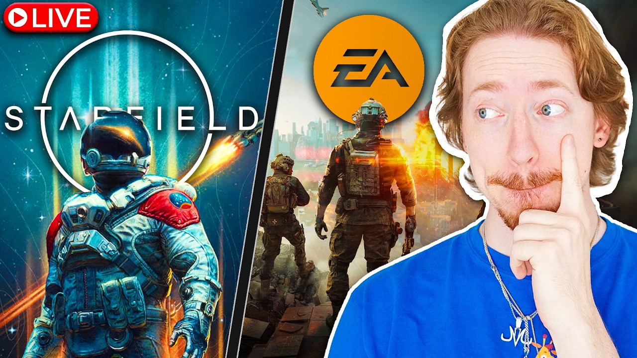 Bethesda Stirs Starfield Debate, AAA Game Disaster, & MORE! | LIVE GAMING NEWS 🔴
