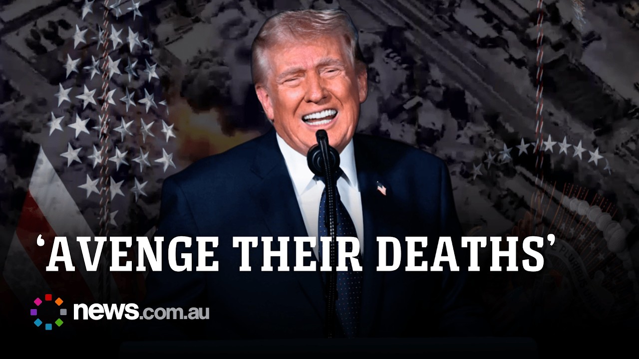 Trump reports on the success of military campaign in Iran