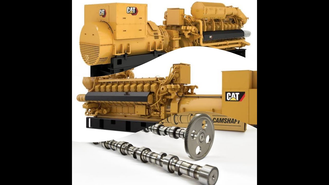 Caterpillar Power Plant||CAT G3520H 2.5MW ||Camshaft Repair|| Camshaft installing A to Z full video