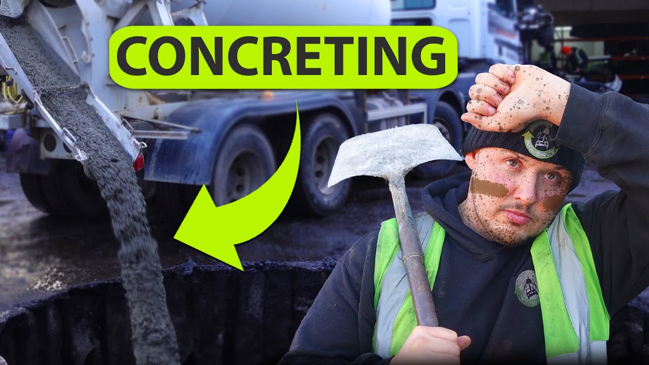 Say Goodbye to Potholes: Repairing Our Scrap Yard with Concrete!