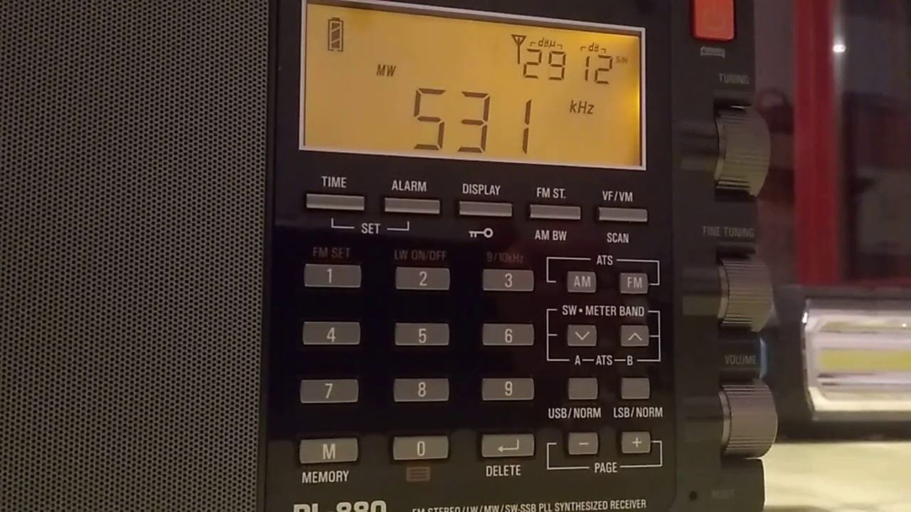 Frequency of 531 kHz Algier Jil FM on April 12 th at 20:16 UTC