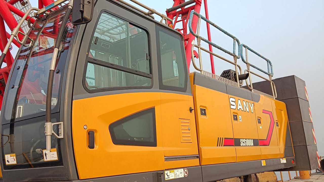 Sany crawler crane 2024 model roop boom hook full information