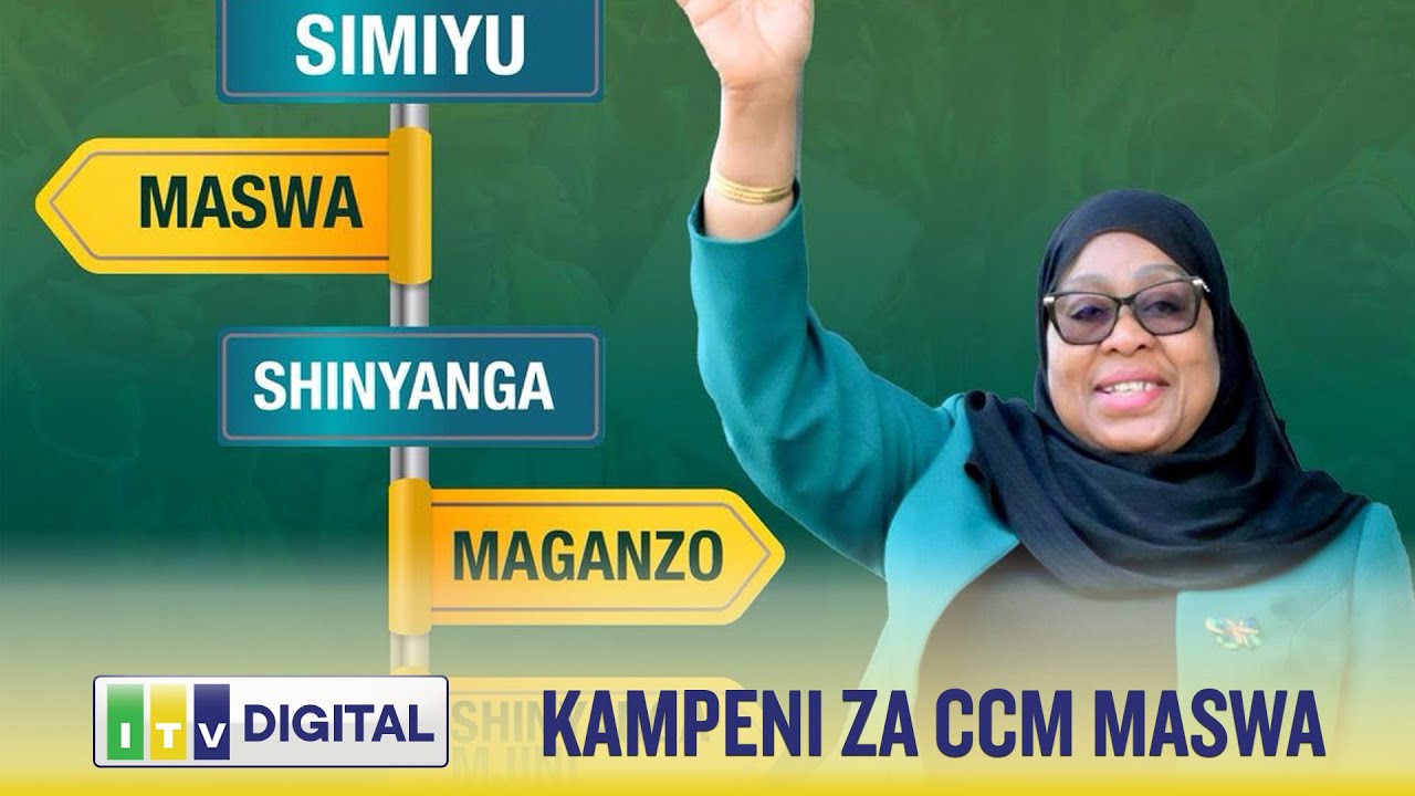 🔴MGOMBEA URAIS KUPITIA CCM, DKT. SAMIA SULUHU HASSAN KATIKA KAMPENI - SHINYANGA