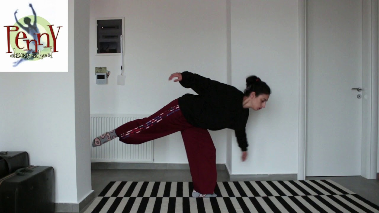 Penny dance school #menoumespiti campaign-Danai Panou Contemporary for kids home class.