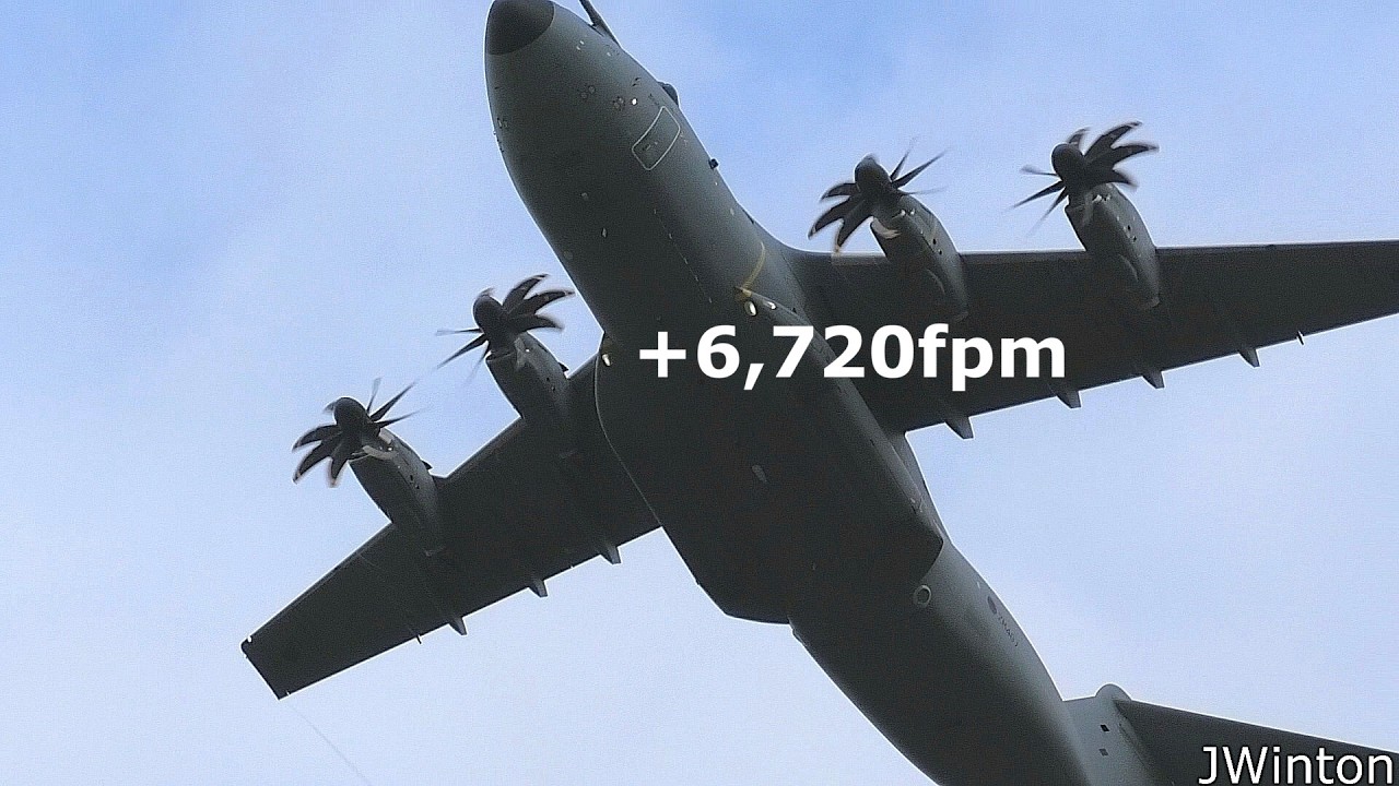 RAPID CLIMB A400 Atlas at Newcastle Airport