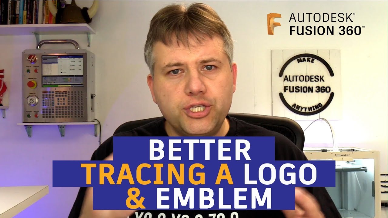 Fusion 360 — Better Tracing a Logo or Emblem — Ask LarsLive