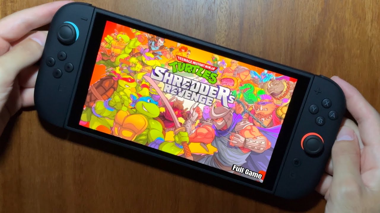 Teenage Mutant Ninja Turtles: Shredder's Revenge (Full Game) Nintendo Switch 2 Gameplay