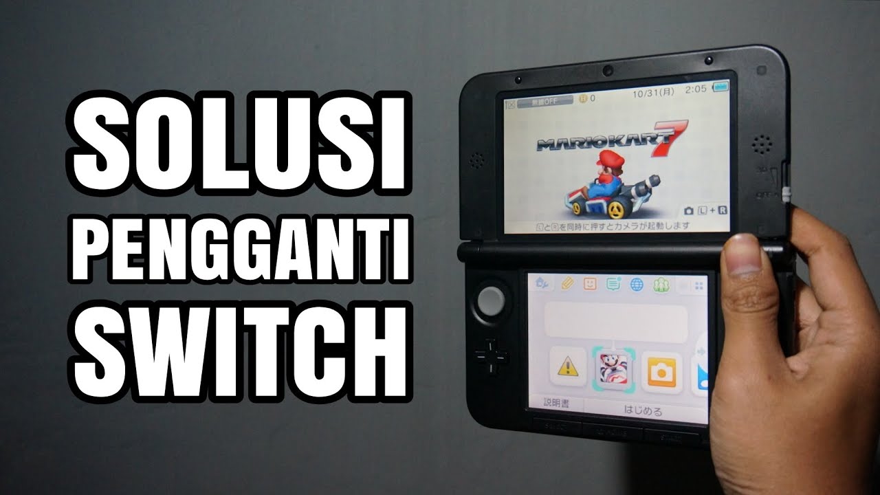 Beli nintendo 3ds xl murah dapet bonus , pasang cfw , dan install game seru