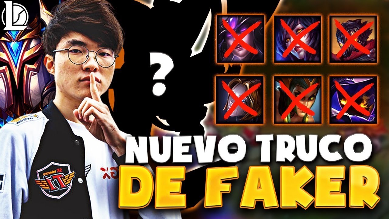 😲 ¡FAKER JUEGA EL NUEVO COUNTER DE MAGOS CON EL QUE DESTROZA EN MID! ES IMPARABLE