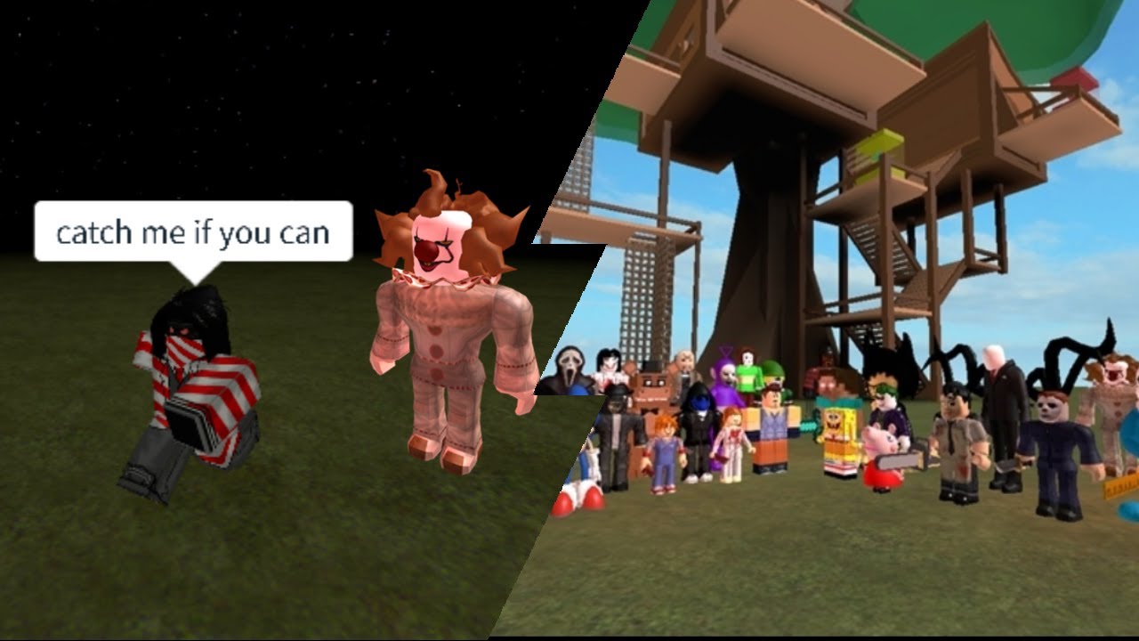 CATCH ME IF YOU CAN KILLERS! (Roblox Survive The Killers! By Xsy_Xzx)