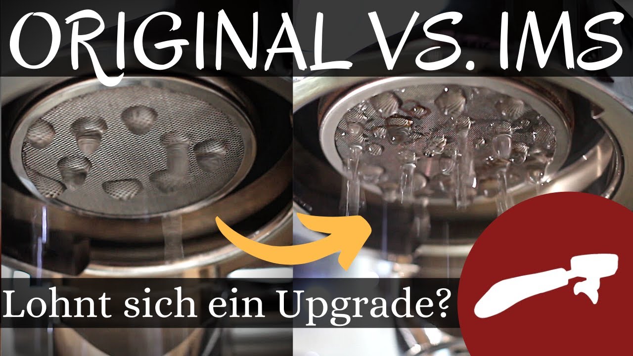 Duschsieb von IMS (E61) - lohnt sich ein Upgrade?