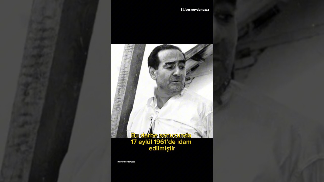 Adnan Menderes aslında kimdir? &Ccedil;ok ilgin&ccedil; bilgiler #adnanmenderes #menderes #darbe #chp #siyaset