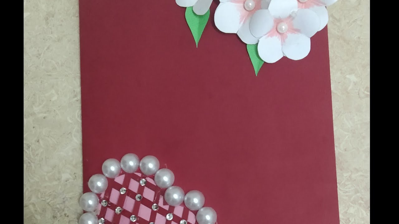 طريقة عمل كارت تهنئة بعيد الام وكل المناسبات/احلى وابسط هدية ممكن تقدميها ومن غير فلوس