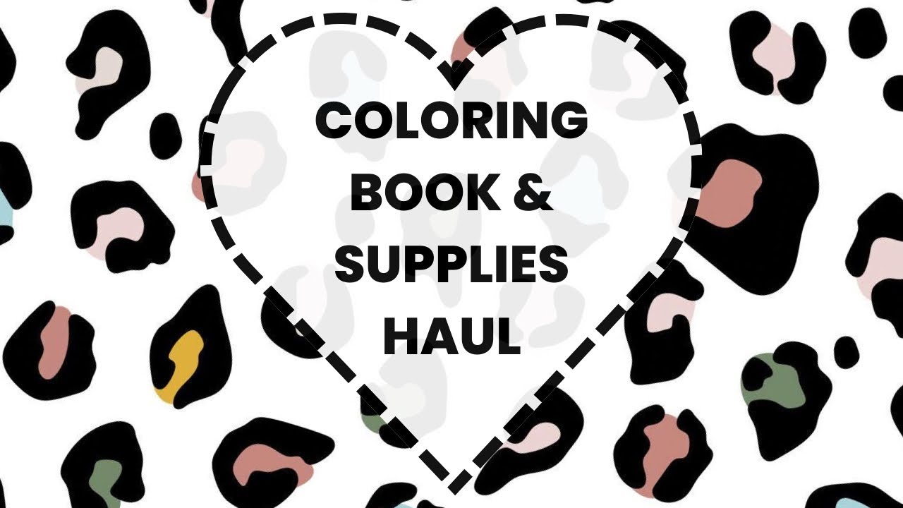 Coloring Book Haul - Spring 2024