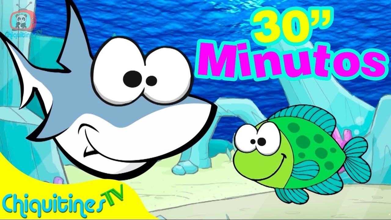 CANCIONES INFANTILES para jugar y aprender ⭐️ 30 minutos con Amigos del Agua - ChiquitinesTV