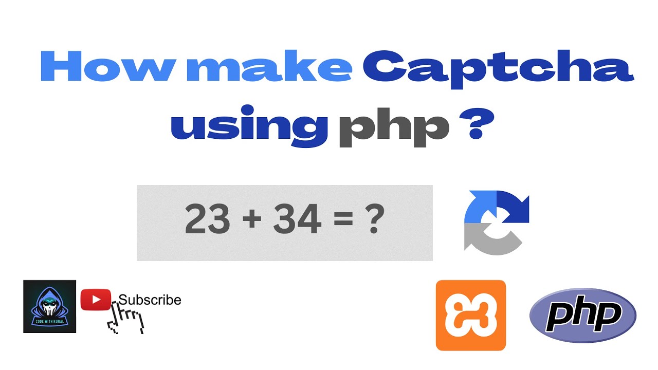 how make captcha using php?