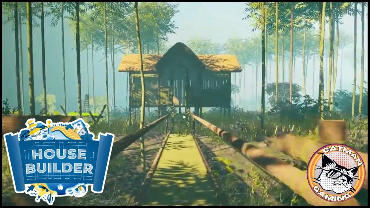 🔴 Building A Bamboo Home!  | House Builder|