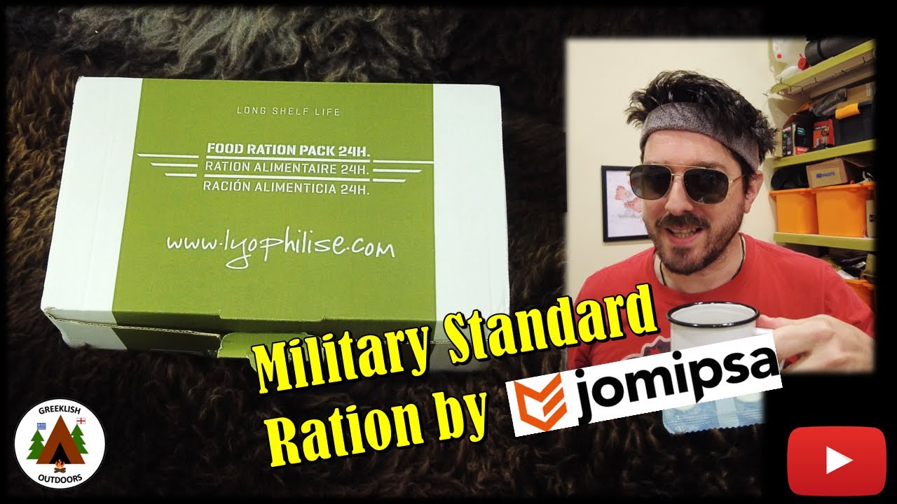 Military Standard Ration by Jomipsa - The Lyophilise 24 h MRE