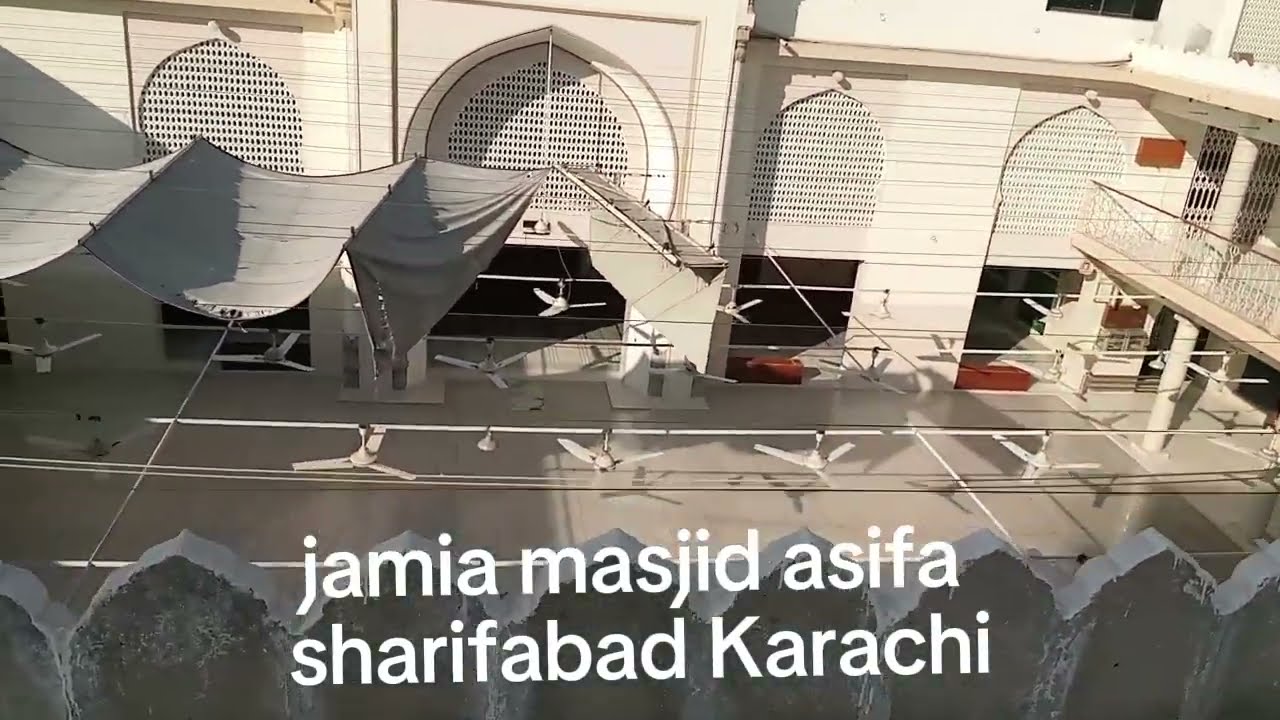 jamia masjid asafa sharifabad Karachi Pakistan