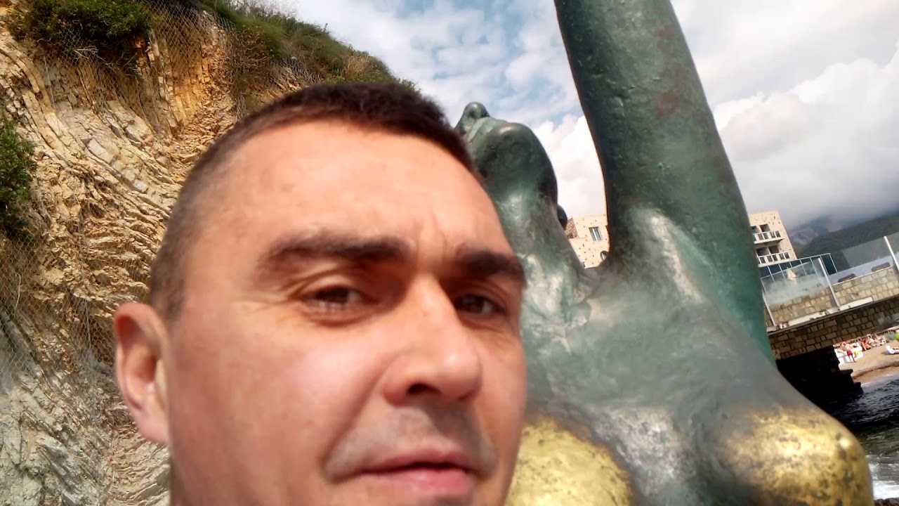 Тайный пляж Будва Черногория (1 часть) #Montedenegro #Budva #beach