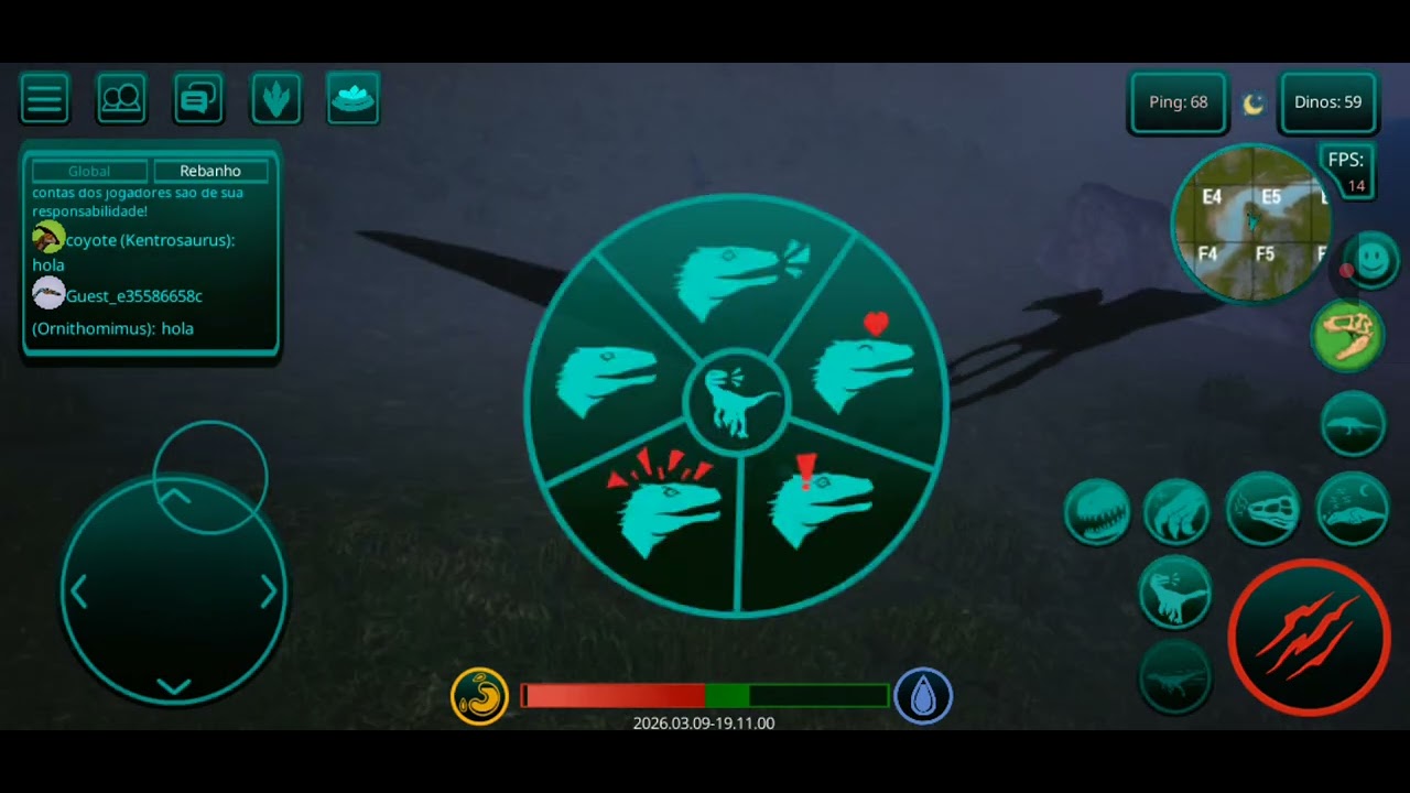 Jogando the cursed isle de suchomimus 🎮🔥