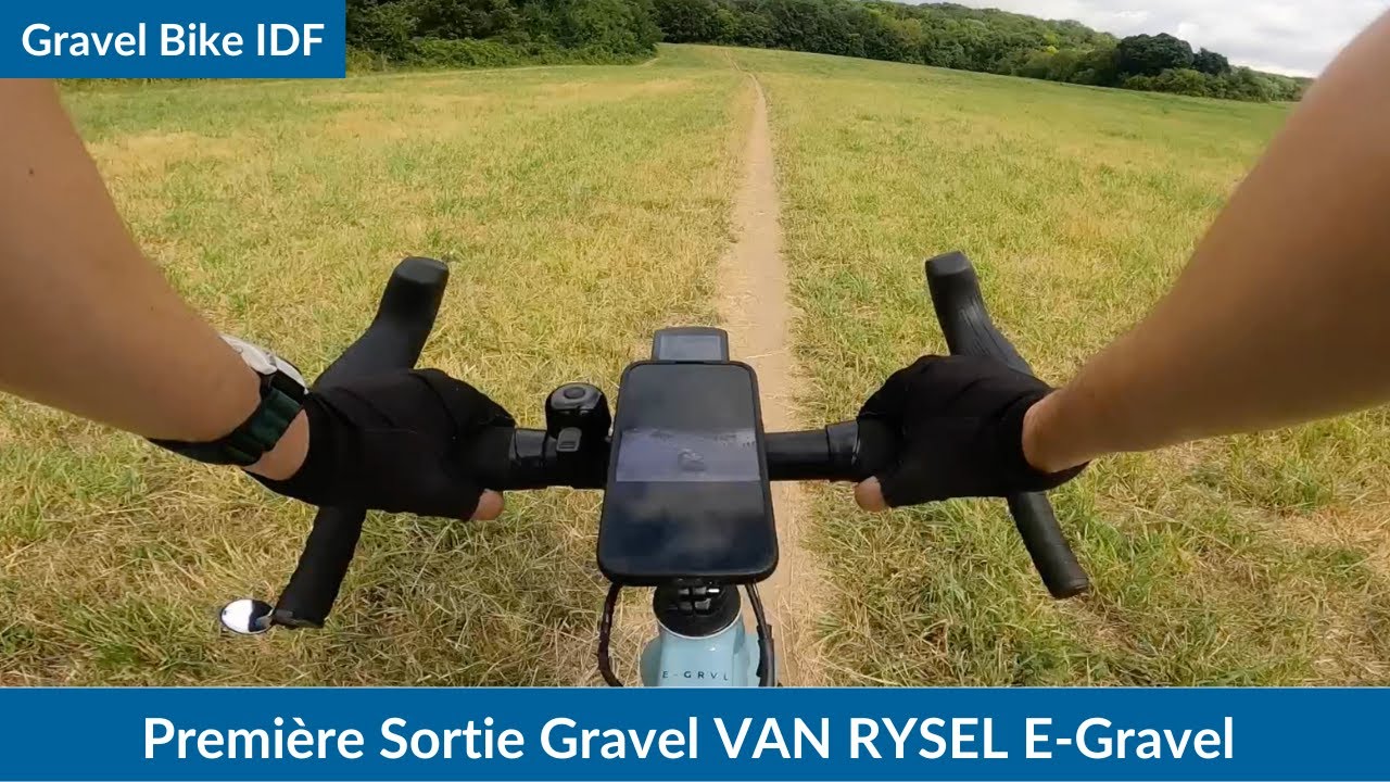 Première sortie Gravel avec le e-Gravel Van Rysel