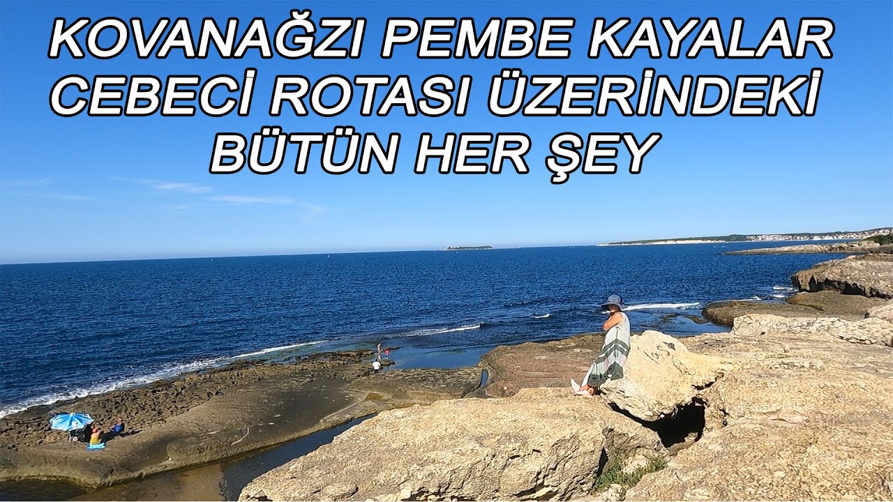 Kovanağzı pembe kayalar cebeci rotası üzerindeki her şey.