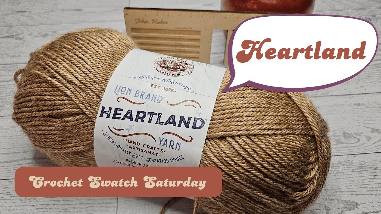 Lion Brand Heartland — идеальная пряжа на каждый день? Давайте посмотрим!