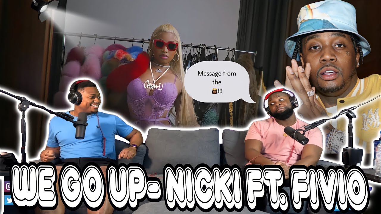 Nicki Minaj ft. Fivio Foreign - We Go Up (Официальное видео) | Реакция братьев!!!!