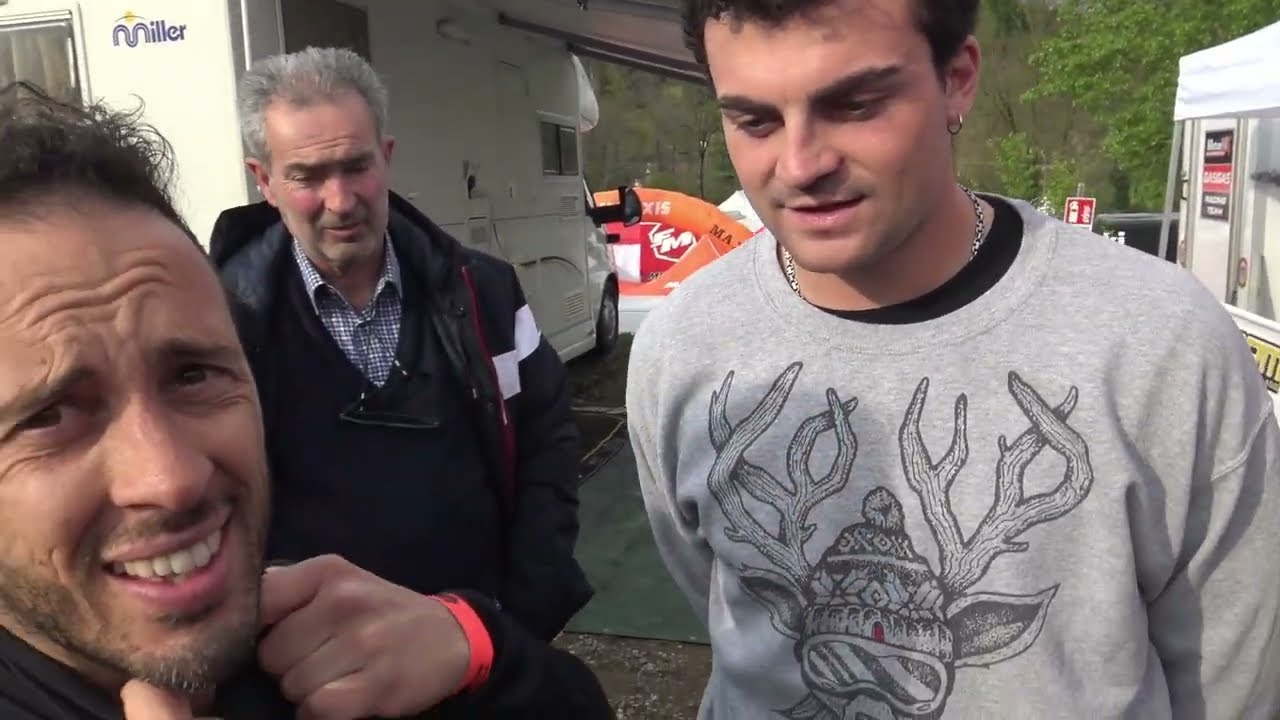 Maggiora track walk con Andrea Dovizioso